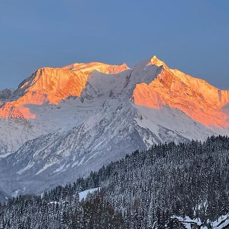 Vue Splendide Mont Blanc Apartment Saint-Gervais-les-Bains Bagian luar foto