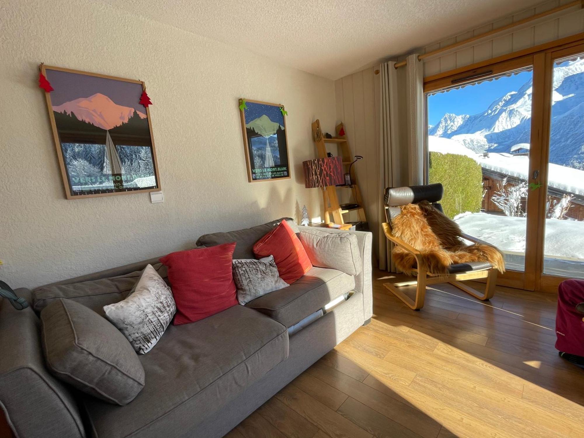 Vue Splendide Mont Blanc Apartment Saint-Gervais-les-Bains Bagian luar foto