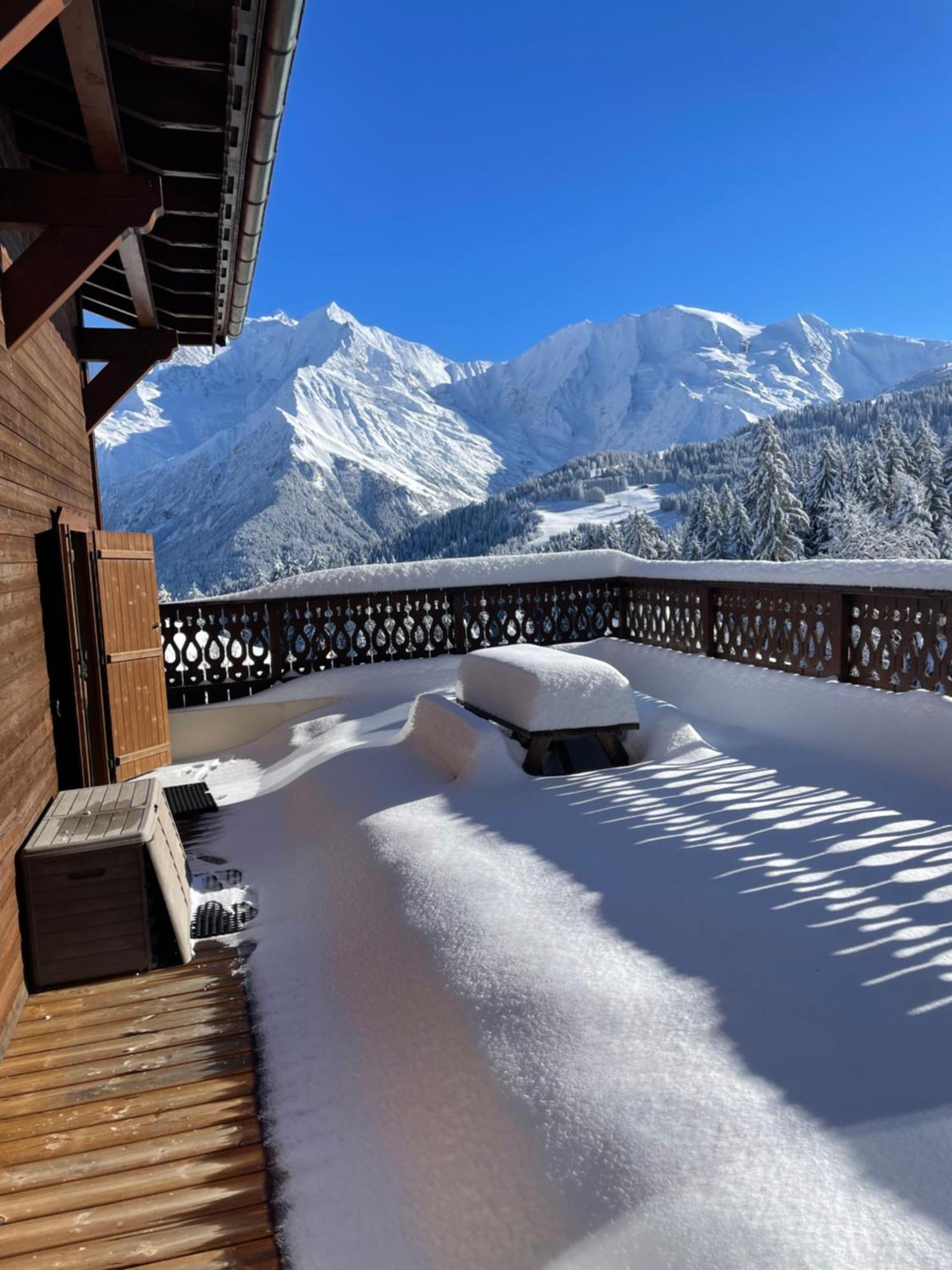 Vue Splendide Mont Blanc Apartment Saint-Gervais-les-Bains Bagian luar foto